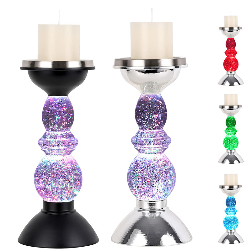 यूरोपीय शैली सजावटी मोमबत्ती की रोशनी