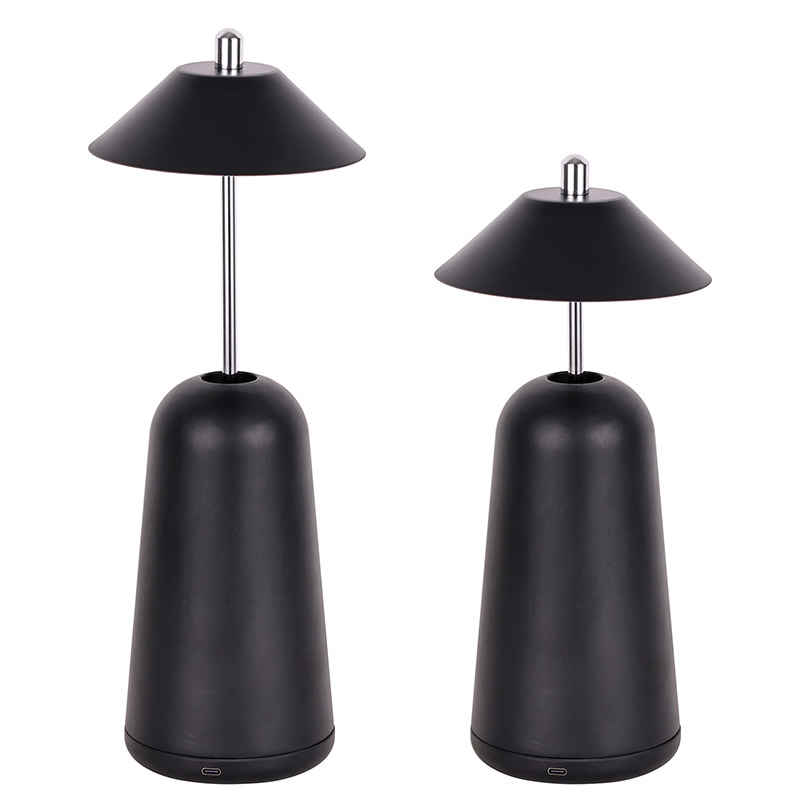 एडजस्ट हाइट शेड के साथ आधुनिक एलईडी डेस्क लैंप