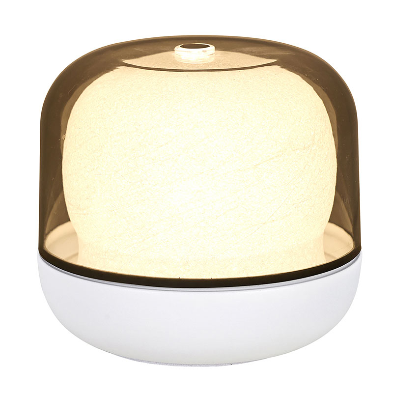 सुरुचिपूर्ण सर्पिल आरजीबी एलईडी डेस्क लैंप